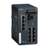 Modicon Managed Switch - 8 porte in rame + 4 porte Gigabit in rame