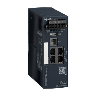 Redundancy Switch, Modicon Networking, 4 ports for copper