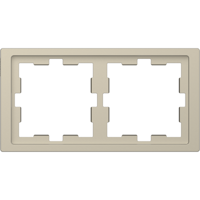 Cornice D-Life, 2 slot, sahara