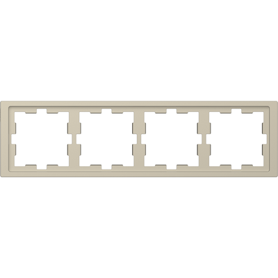 Cornice D-Life, 4 slot, sahara