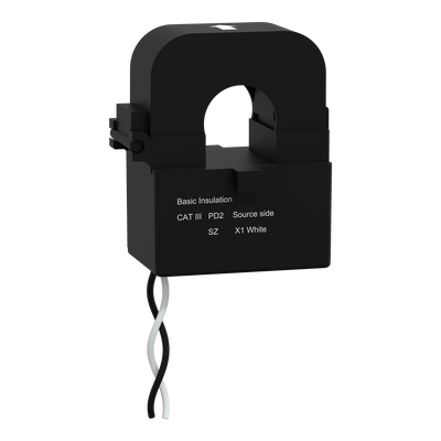 Trasformatore di corrente apribile, PowerLogic UL2808 CT, 100 A, uscita 0,333 V, diametro di 16 mm, cavo da 1,8m