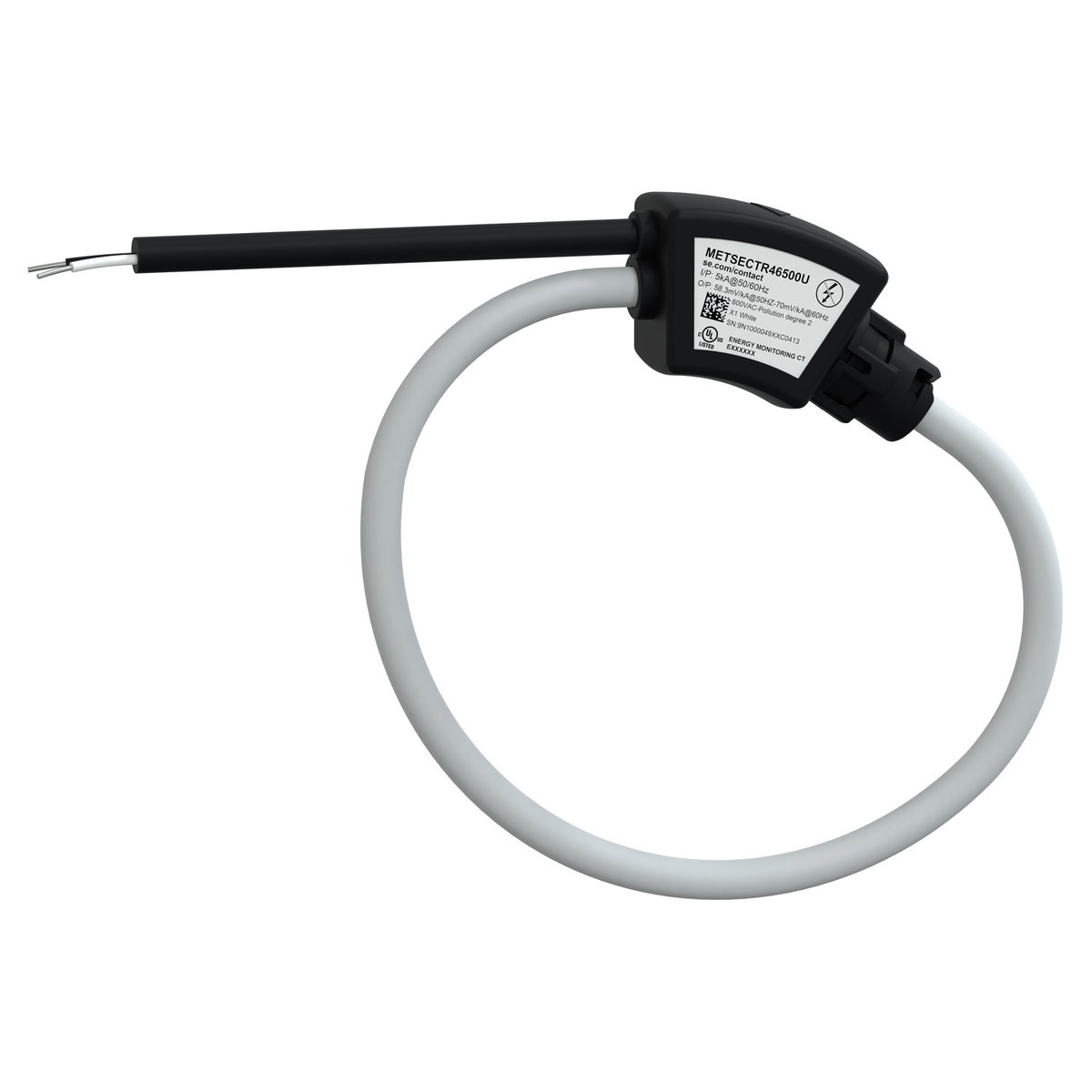 Trasformatore Amperometrico, PowerLogic, TA Rogowski, 5000A, d=146 mm, lunghezza cavo=2.4 m – Immagine 3 di 3