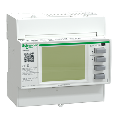 Multimetro PM3210 - inserzione con TA - THD, Allarmi - 1IN