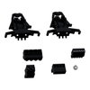 Connettore di ingresso serie PowerLogic, viti ct e parti di montaggio pannello PM51xx