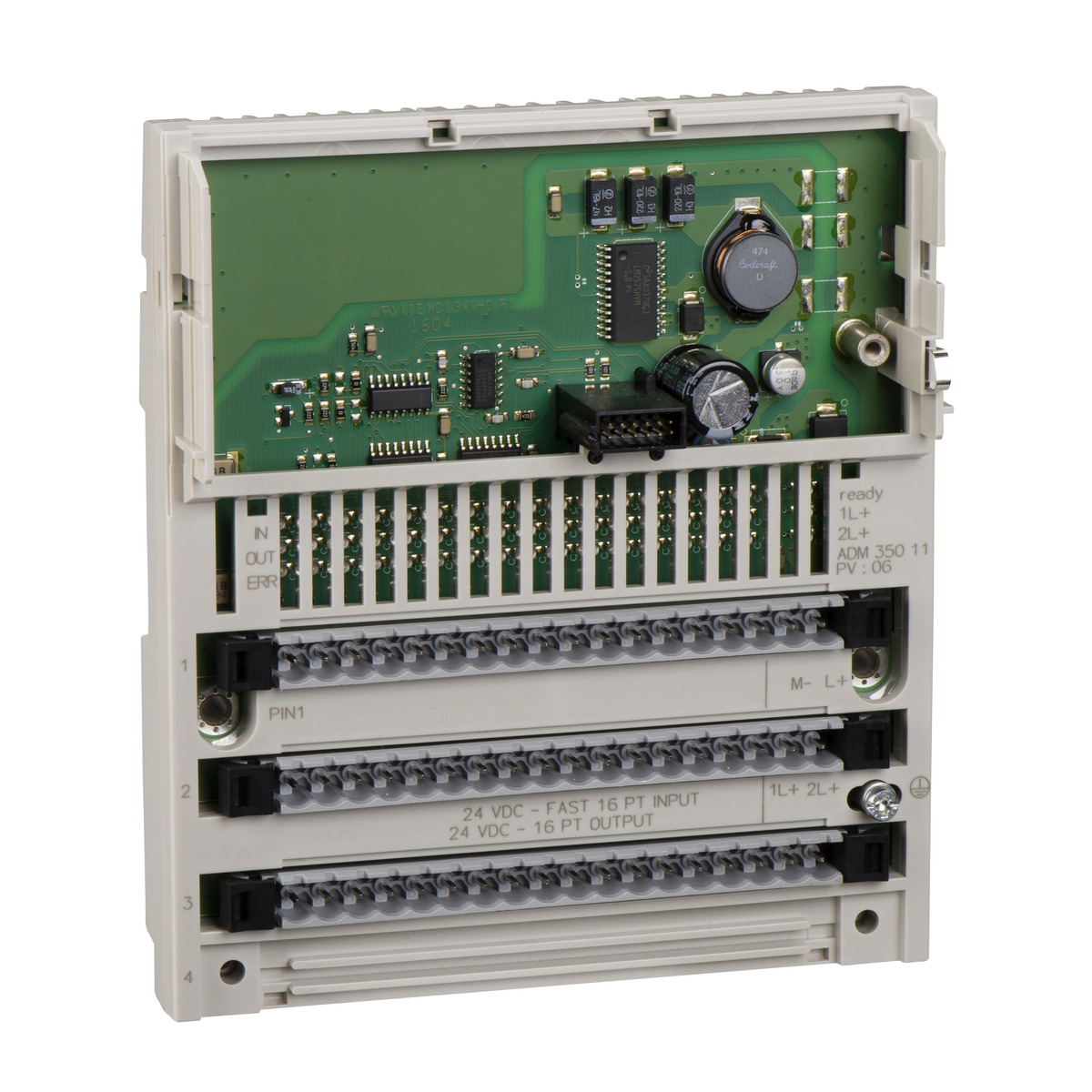 Modulo di uscite digitali,  Modicon Momentum, 16I / 8O