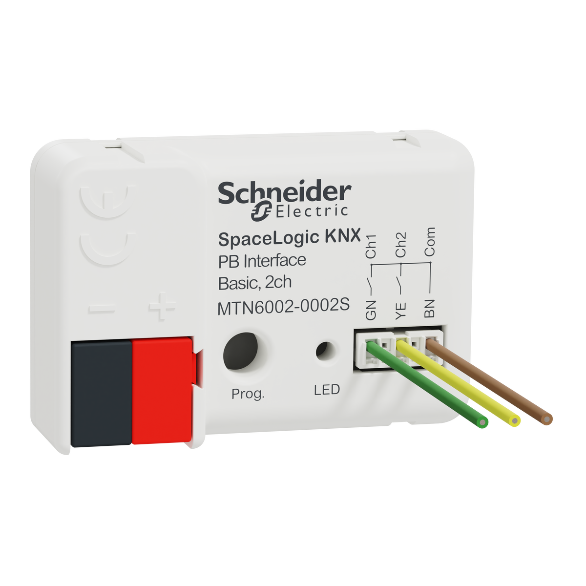 Interfaccia Pulsanti SpaceLogic KNX Secure Basic - 2 Canali