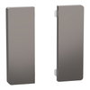 2 Pulsanti Medium Push Button KNX Metallo Nichel