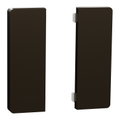 2 Pulsanti Medium Push Button KNX Metallo Moca