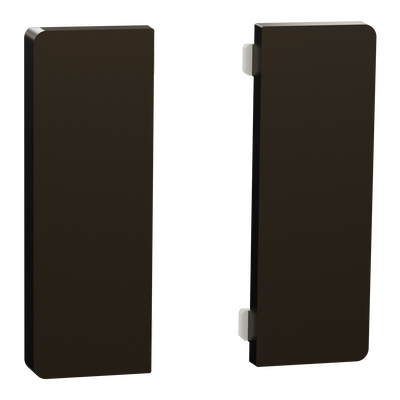 2 Pulsanti Medium Push Button KNX Metallo Moca