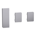 2 Pulsanti Small 1 Medium Push Button KNX Acciaio