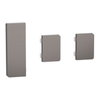 2 Pulsanti Small 1 Medium Push Button KNX Nichel