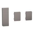 2 Pulsanti Small 1 Medium Push Button KNX Nichel
