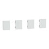 4 Pulsanti Small Push Button KNX Bianco Loto