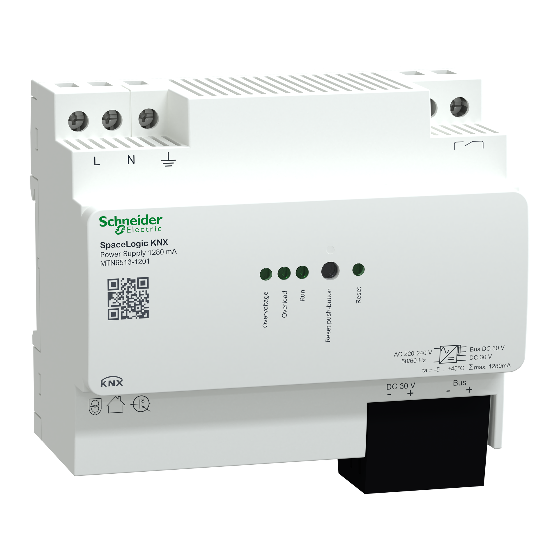 Alimentatore 1280mA SpaceLogic KNX