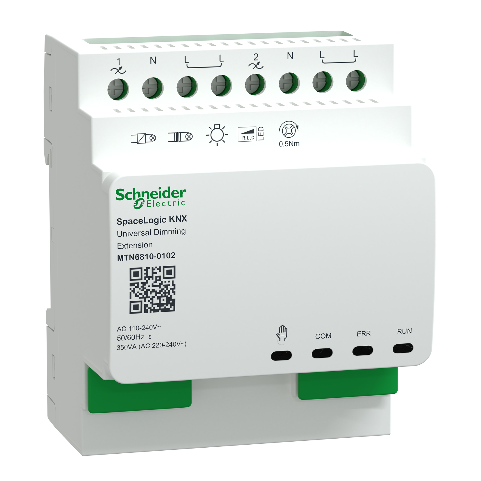Estensione Dimmer Universale 2ch SpaceLogic KNX