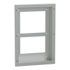 Kit di montaggio semi incasso per condizionatore laterale, acciaio inox, Climasys CU, 350 - 600W