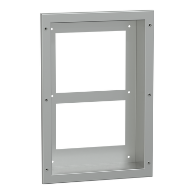Kit di montaggio semi incasso per condizionatore laterale, acciaio inox, Climasys CU, 350 - 600W