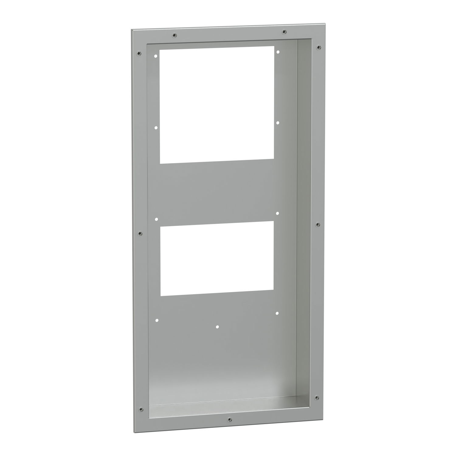 Kit di montaggio semi incasso per condizionatore laterale in acciaio inox, Climasys CU, 0,8 - 1 kW – Immagine 3 di 5