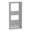 Kit di montaggio semi incasso per condizionatore laterale in acciaio inox, Climasys CU, 0,8 - 1 kW