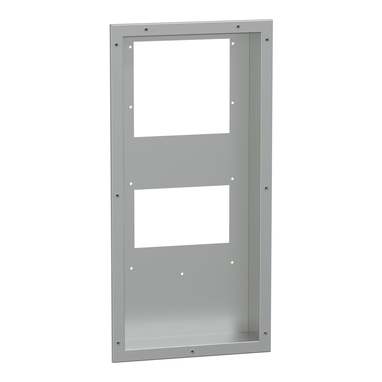 Kit di montaggio semi incasso per condizionatore laterale in acciaio inox, Climasys CU, 0,8 - 1 kW