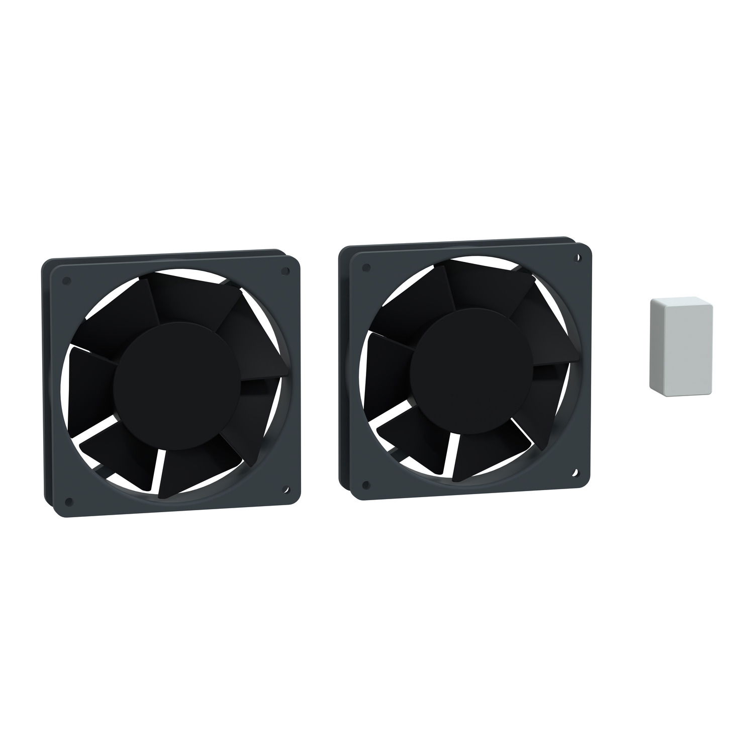 Kit condensatore ventola  per unità di raffreddamento connessa, Climasys CU, laterale 350 - 600W, tetto 600W, 230V – Immagine 3 di 4