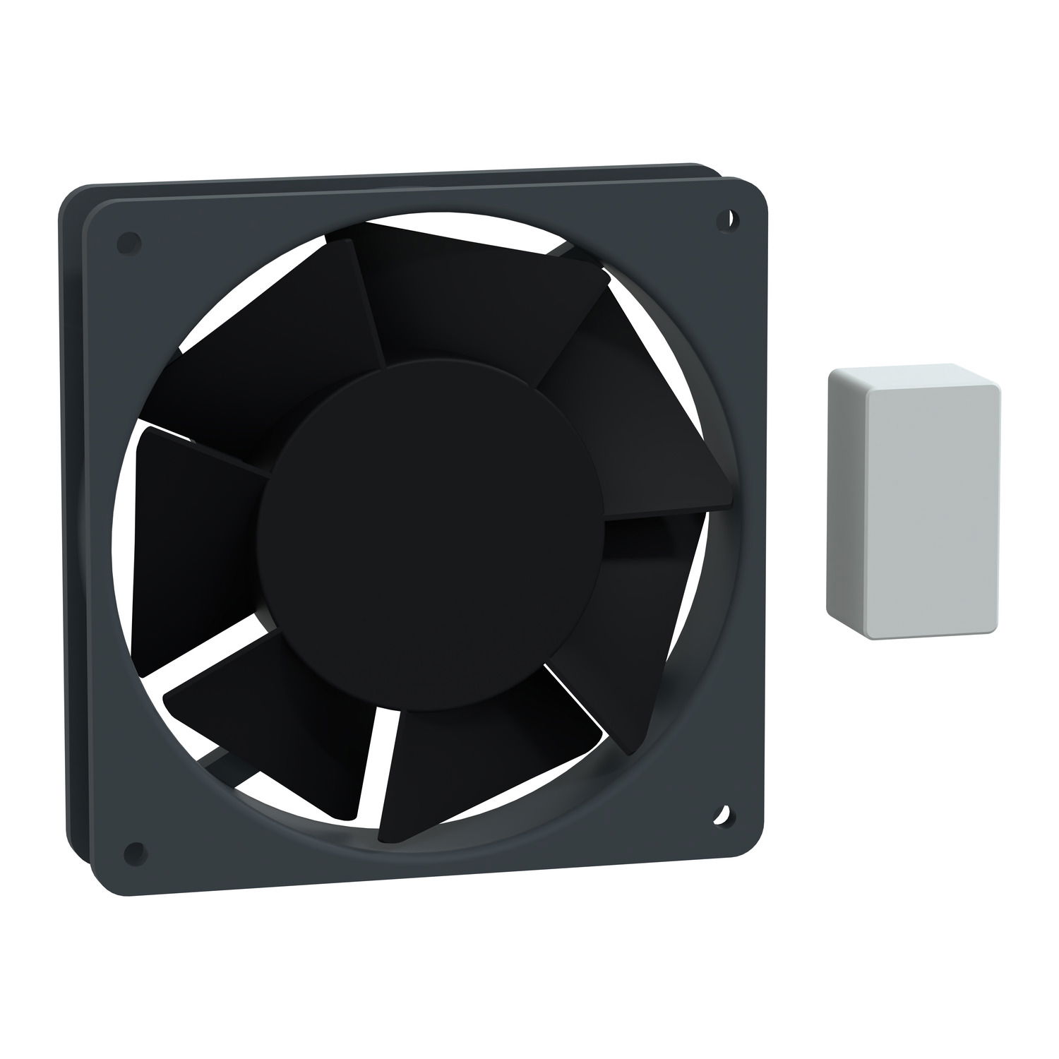 Kit condensatore ventola  per unità di raffreddamento connessa, Climasys CU, laterale 350 - 600W, tetto 600W, 230V – Immagine 3 di 4