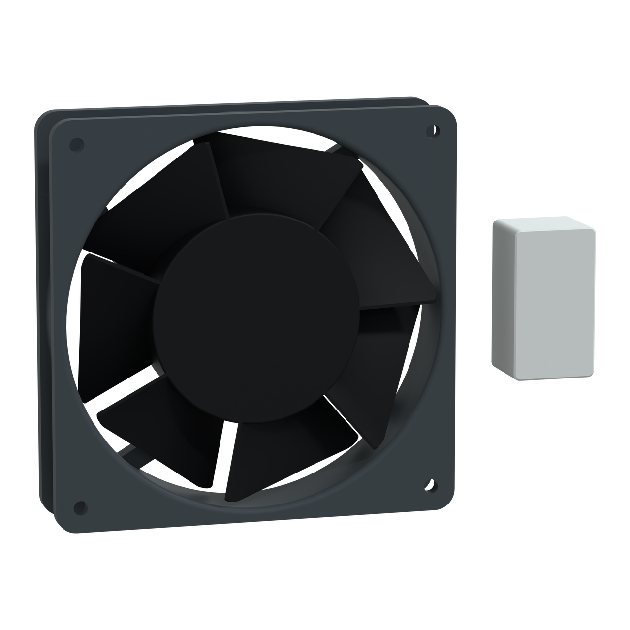 Kit condensatore ventola  per unità di raffreddamento connessa, Climasys CU, laterale 350 - 600W, tetto 600W, 230V