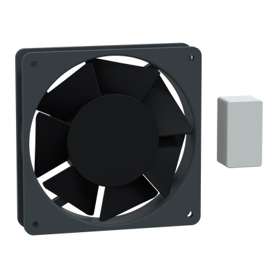 Kit condensatore ventola  per unità di raffreddamento connessa, Climasys CU, laterale 350 - 600W, tetto 600W, 230V