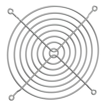 Griglia di protezione interna diam 114mm – Immagine 2 di 3