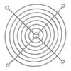 Griglia di protezione interna diam 114mm