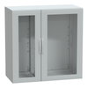 Armadio in poliestere, PanelSeT PLA, porta trasparente, totalmente chiuso, 1250x1250x620mm, IP65, IK08