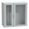 Armadio in poliestere, PanelSeT PLA, porta trasparente, totalmente chiuso, 1250x1250x620mm, IP65, IK08
