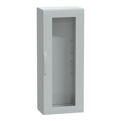 Armadio in poliestere, PanelSeT PLA, porta trasparente, totalmente chiuso, 1250x500x320mm, IP65, IK08