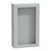 Armadio in poliestere, PanelSeT PLA, porta trasparente, totalmente chiuso, 1250x750x320mm, IP65, IK08