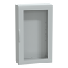 Armadio in poliestere, PanelSeT PLA, porta trasparente, totalmente chiuso, 1250x750x320mm, IP65, IK08