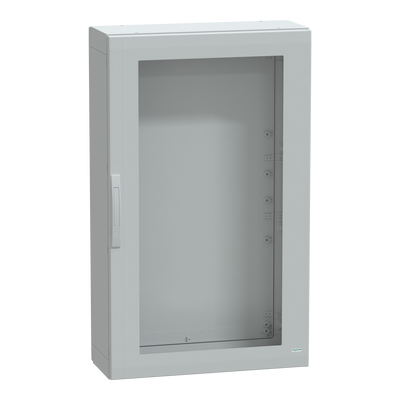 Armadio in poliestere, PanelSeT PLA, porta trasparente, totalmente chiuso, 1250x750x320mm, IP65, IK08