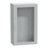 Armadio in poliestere, PanelSeT PLA, porta trasparente, totalmente chiuso, 1250x750x420mm, IP65, IK08