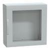 Armadio in poliestere, PanelSeT PLA, porta trasparente, totalmente chiuso, 750x750x320mm, IP65, IK08