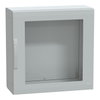 Armadio in poliestere, PanelSeT PLA, porta trasparente, totalmente chiuso, 750x750x320mm, IP65, IK08