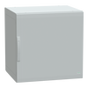 Armadio in poliestere, PanelSeT PLA, porta piena, totalmente chiuso, 750x750x620mm, IP65, IK10