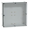 Cassetta PLS, retro in poliestere, coperchio trasparente per PC IP65 54x54x23cm