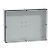 Cassetta PLS, retro in poliestere, coperchio trasparente per PC IP65 54x72x23cm