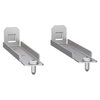 Set di 2 kit per fissaggio centrale montanti 19"