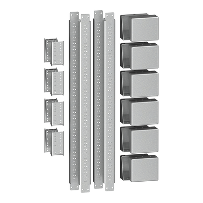 Kit di fissaggio per rack fisso da 19 pollici, PanelSeT SFN,  Per armadio elettrico sismico 6G