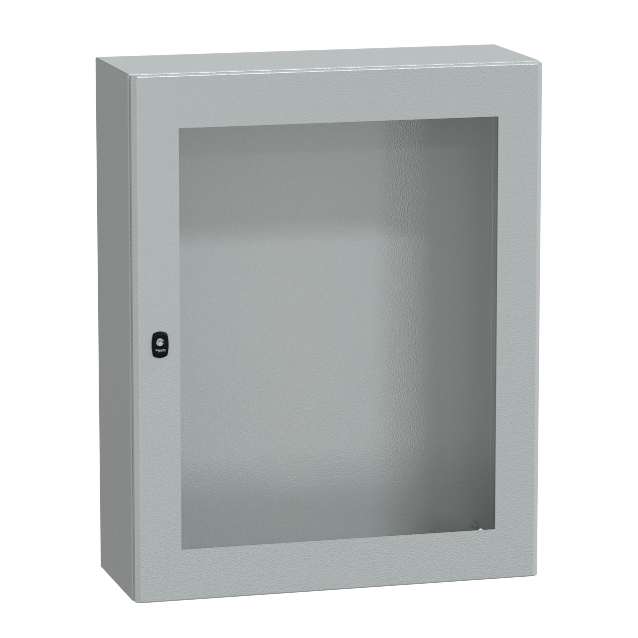 Cassetta in acciaio montata a parete, PanelSeT S3D, porta trasparente, senza piastra di montaggio, 1000x800x300 mm, IP66, IK08