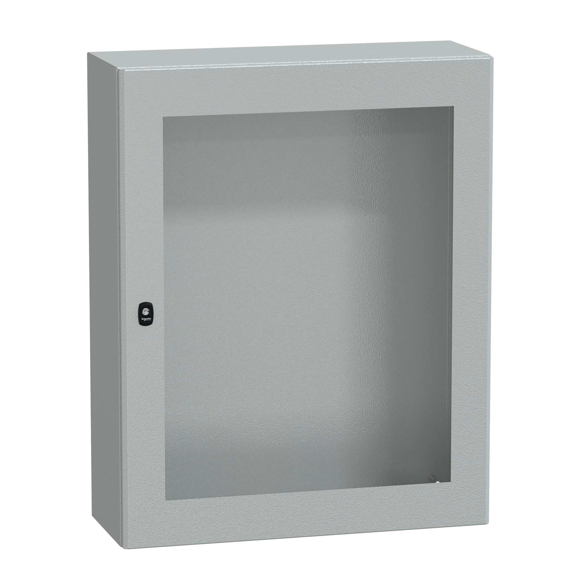 Cassetta in acciaio montata a parete, PanelSeT S3D, porta trasparente, senza piastra di montaggio, 1000x800x300 mm, IP66, IK08