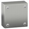 Cassetta industriale in acciaio inox, PanelSeT SBX, 150x150x80 mm, IP66