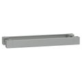 Zoccolo inox L1000xH100 304L