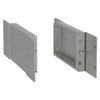 Pannello laterale zoccolo inox P400xH100 304L