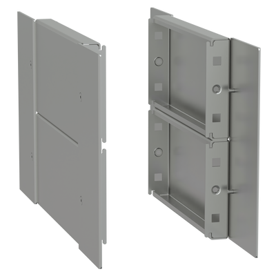 Pannelli laterali zoccolo inox P400xH200 316L